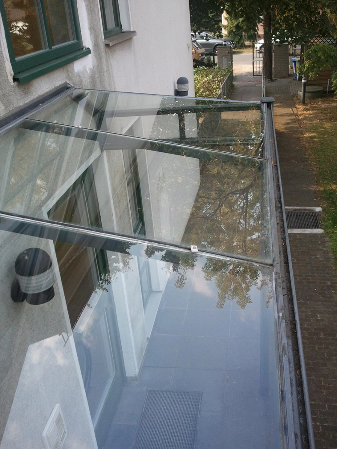 S-Clean — Glas- & Gebäudereinigung — Berlin — Glasreinigung Vorher