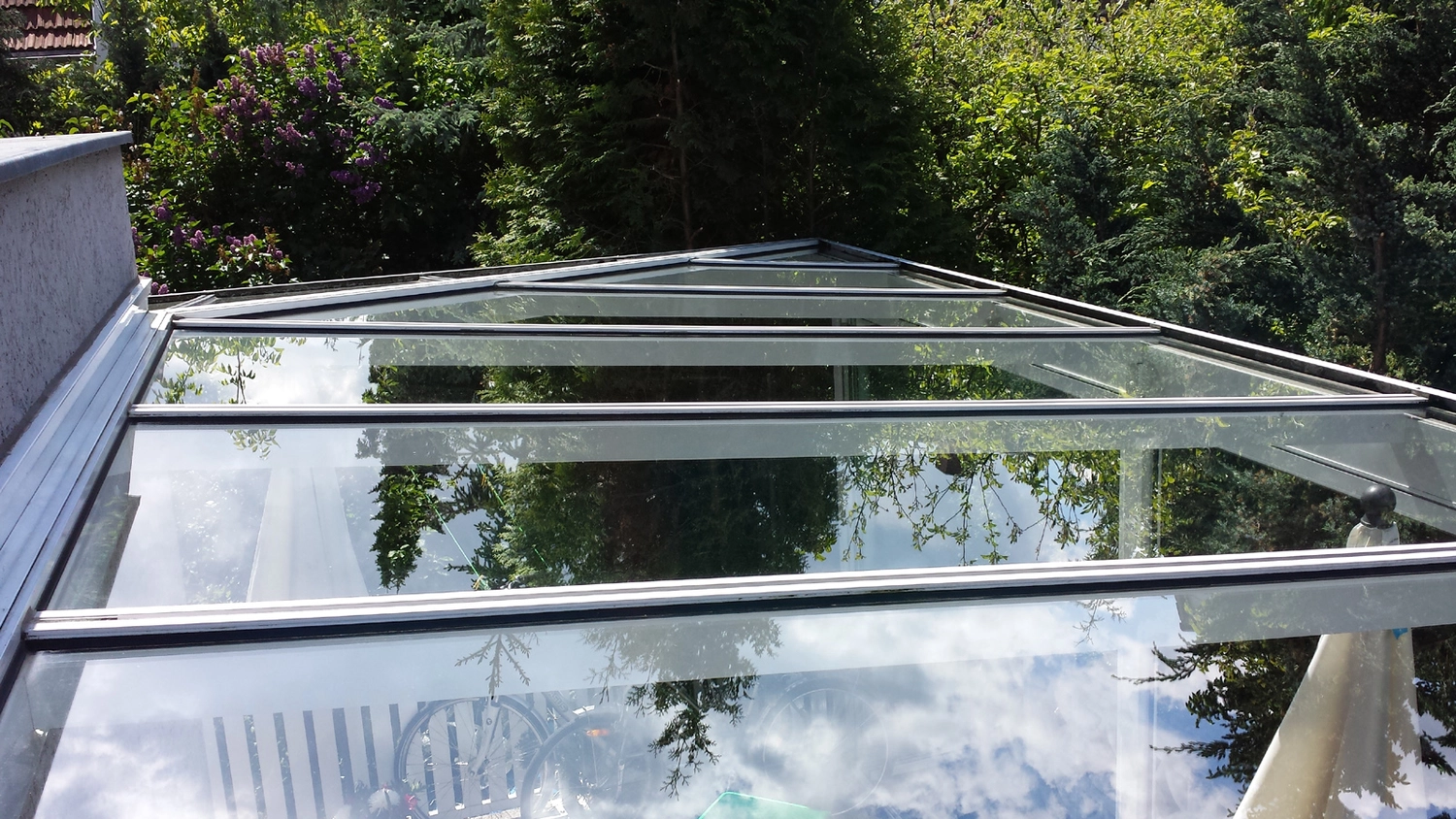 S-Clean — Glas- & Gebäudereinigung — Berlin — Glasreinigung Vorher