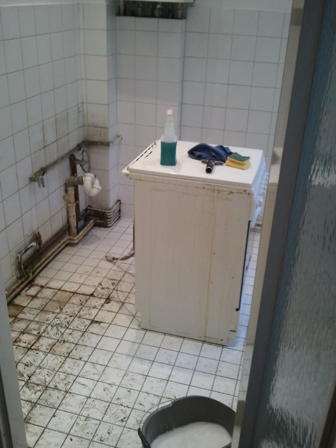 S-Clean — Glas- & Gebäudereinigung — Berlin — Bauendreinigung Vorher