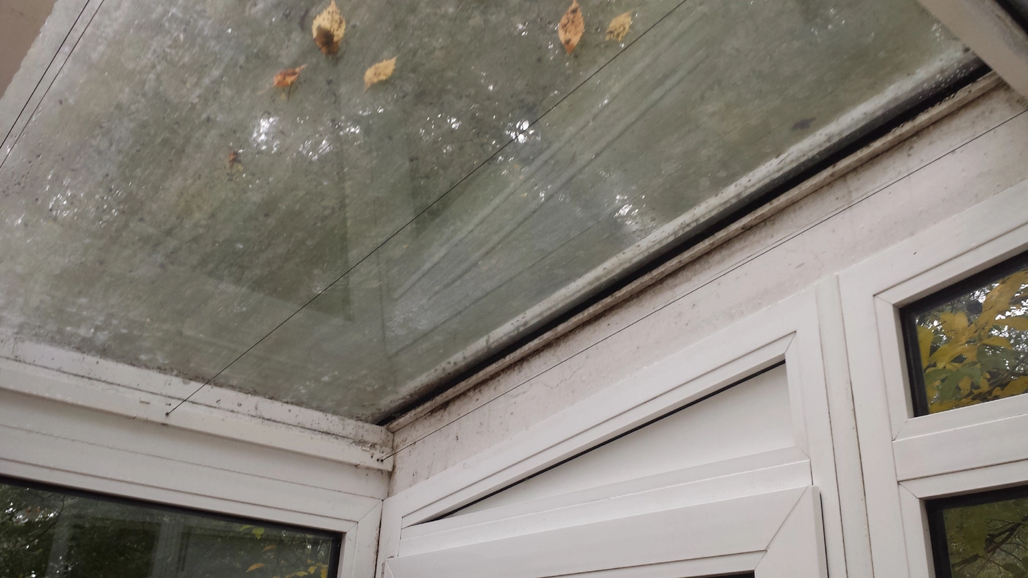 S-Clean — Glas- & Gebäudereinigung — Berlin — Glasreinigung Vorher